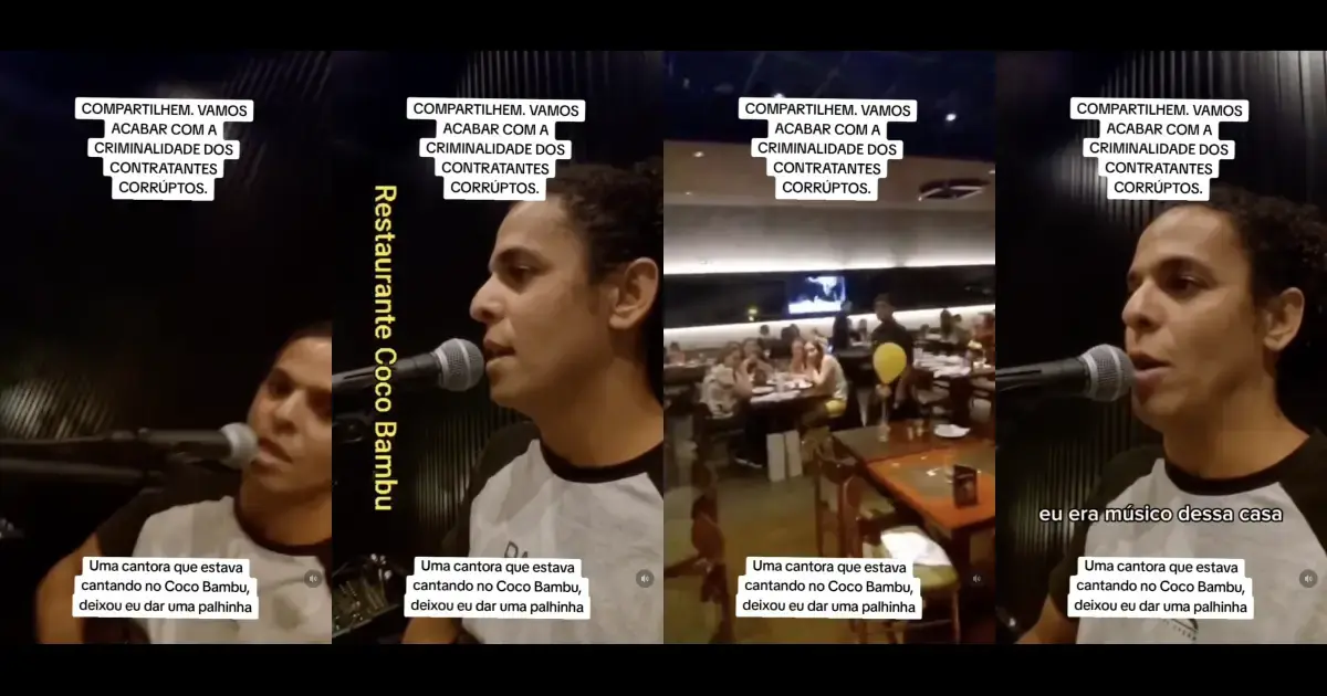 Músico acusa famoso restaurante de reter couvert artístico [VÍDEO]